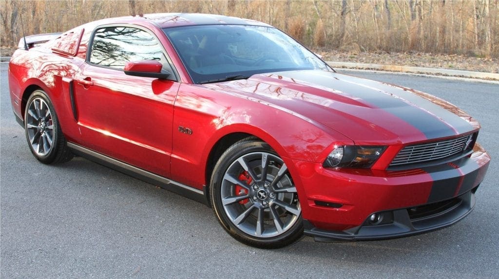 Red Candy 2011 Ford Mustang