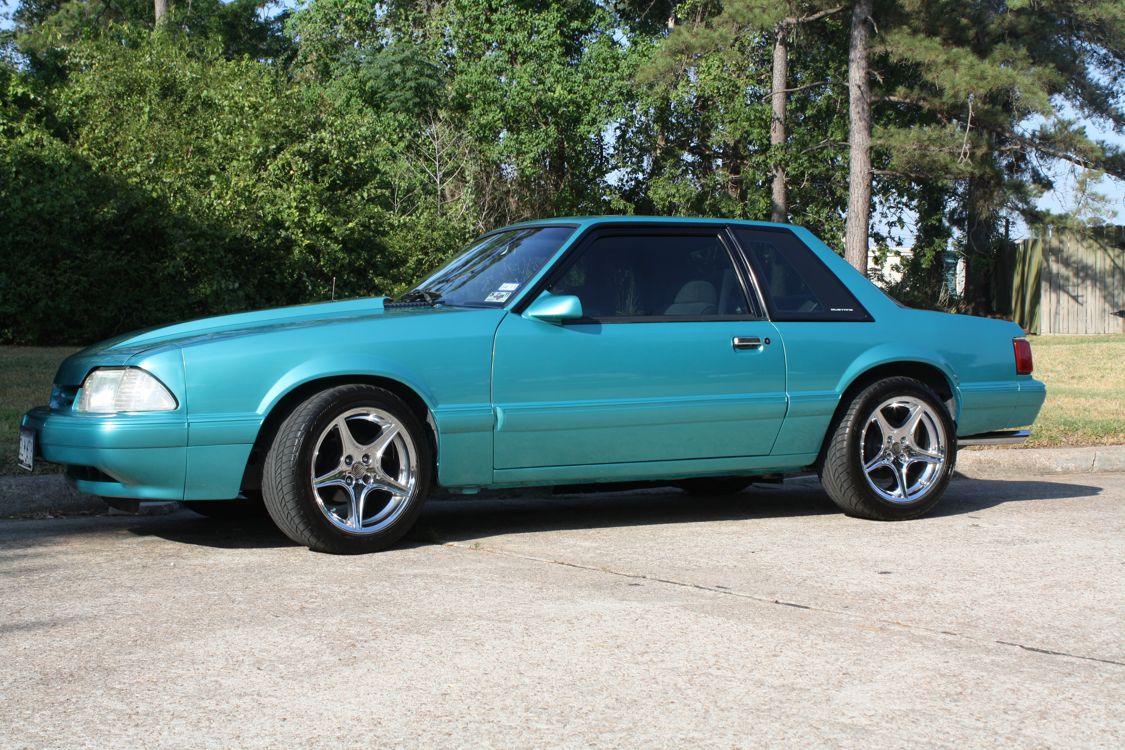 Calypso Green 1993 Ford Mustang
