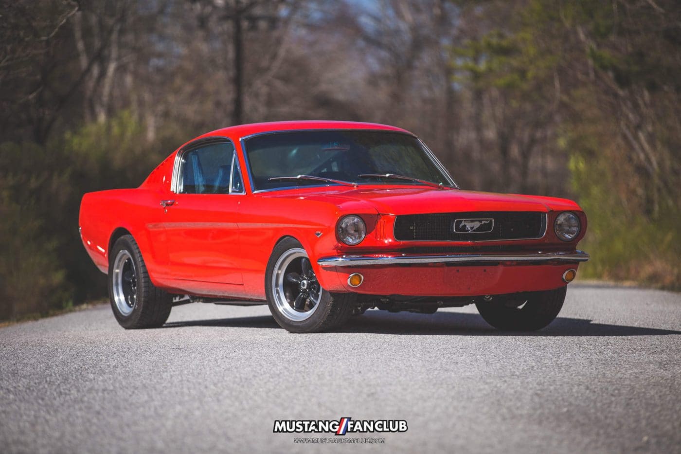 Signal Flare Red 1966 Ford Mustang