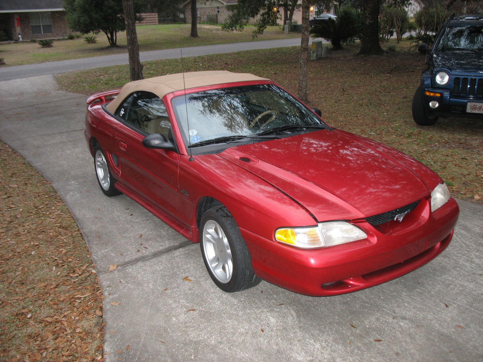 Laser Red 1996 Ford Mustang