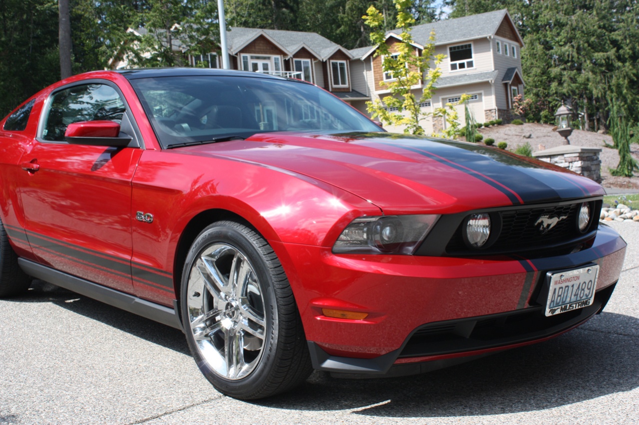 Red Candy 2010 Ford Mustang