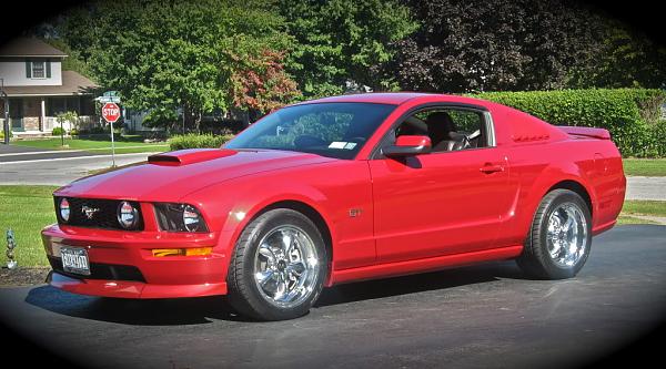 Torch Red 2008 Ford Mustang