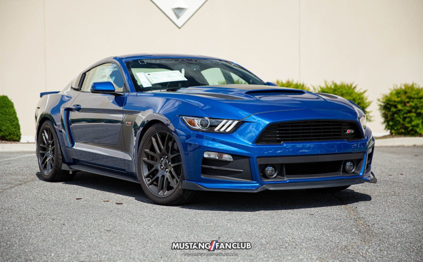 Lightning Blue 2017 Ford Mustang