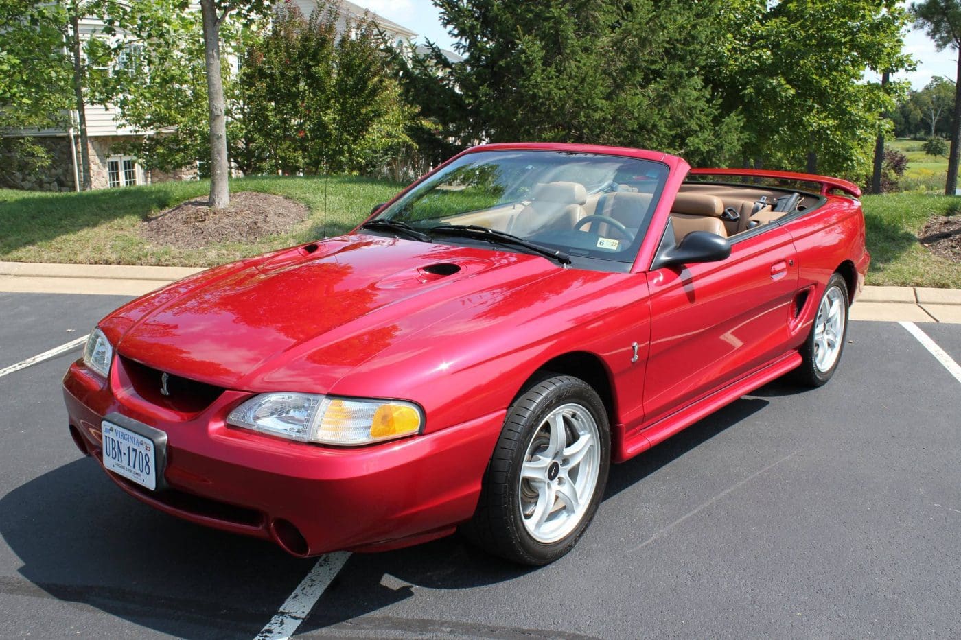 Laser Red 1998 Ford Mustang