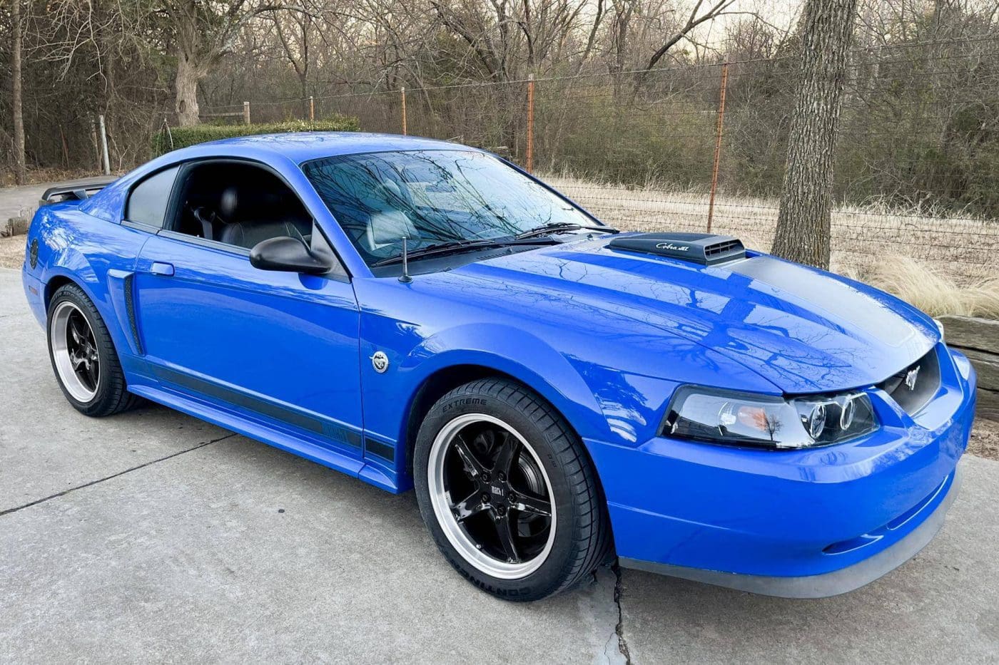 Sonic Blue 2004 Ford Mustang