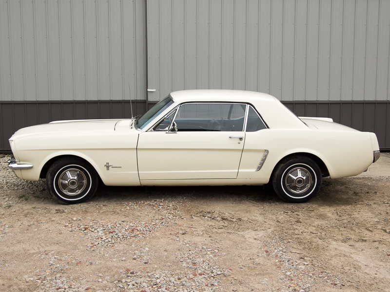 Wimbledon White 1964 Ford Mustang
