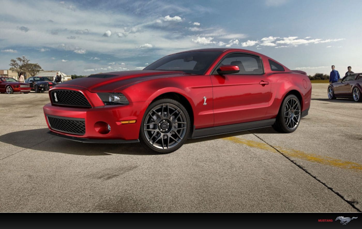 Red Candy 2013 Ford Mustang