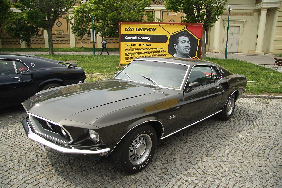 Olive Green 1969 Ford Mustang