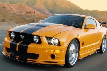 Orange Mustang Colors