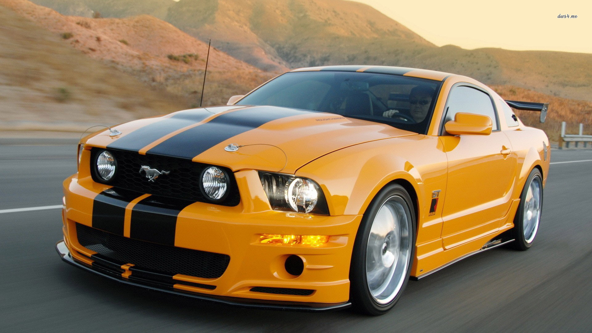 Orange Mustang Colors