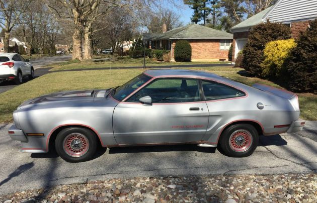 Silver 1978 Ford Mustang