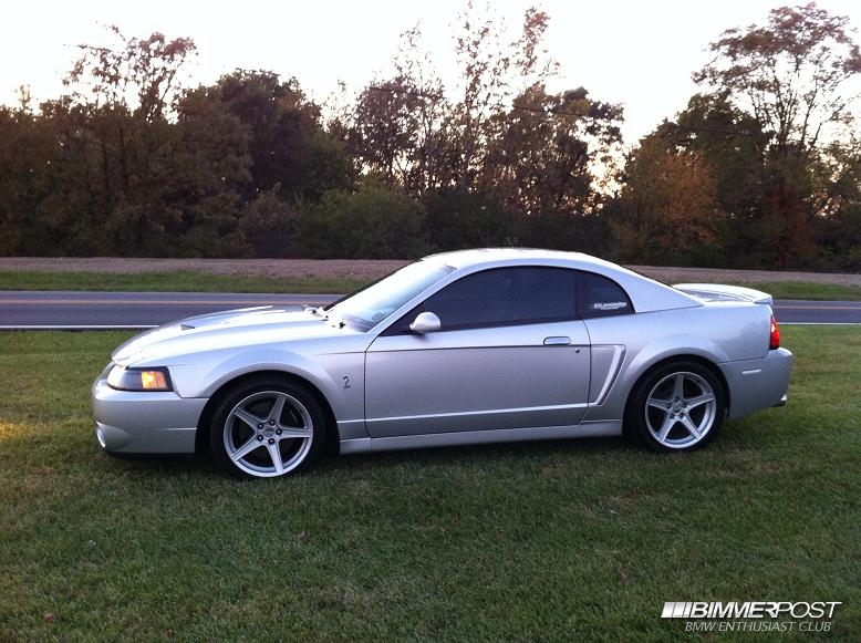 Silver 2004 Ford Mustang