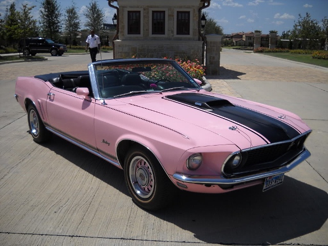 Playboy Pink 1969 Ford Mustang