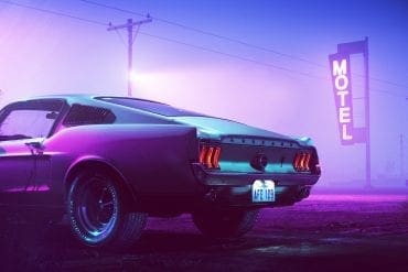 Purple Mustang Colors