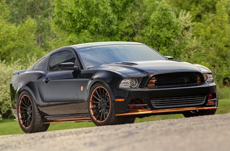 Black 2014 Ford Mustang