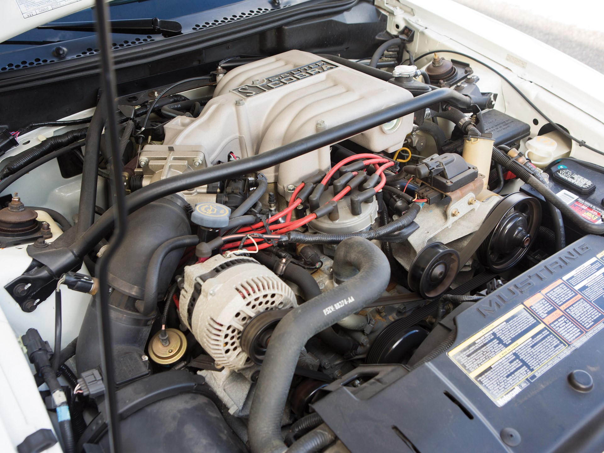 1995 SVT MUSTANG COBRA R engine