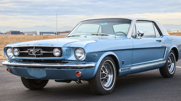 1965-66 Ford Mustang Standard Steering Wheel Black New Dii