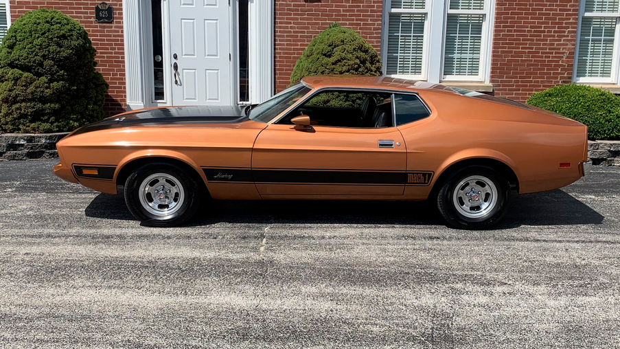 Copper (Medium Chestnut) 1975 Ford Mustang