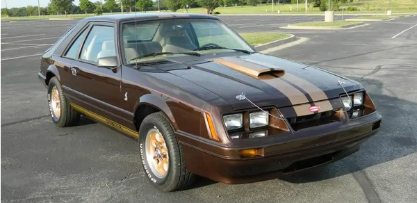 Dark Chamois 1980 Ford Mustang