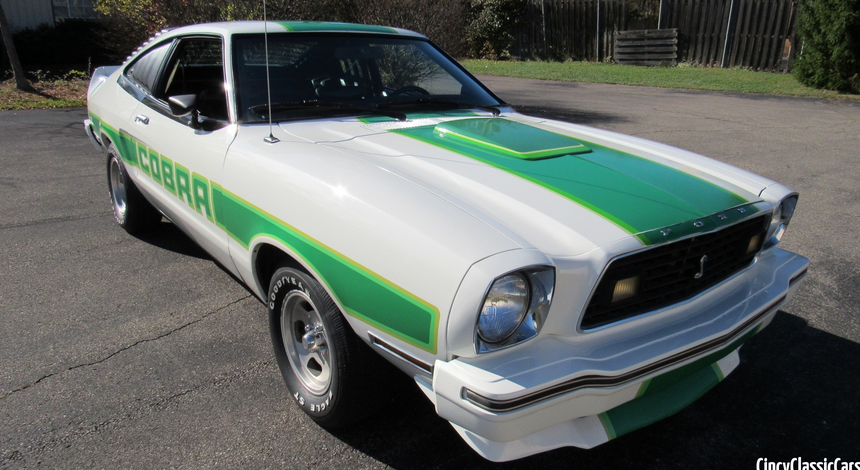 Dark Jade 1978 Ford Mustang