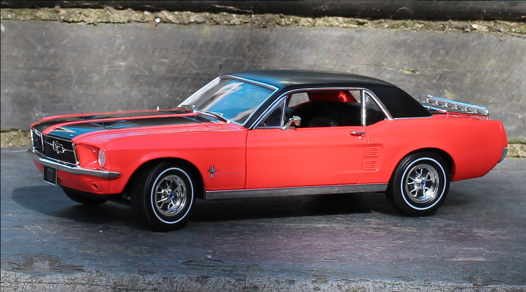 Special Orange 1968 Ford Mustang