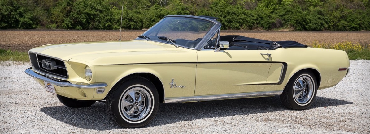 Black Hills Gold 1968 Ford Mustang
