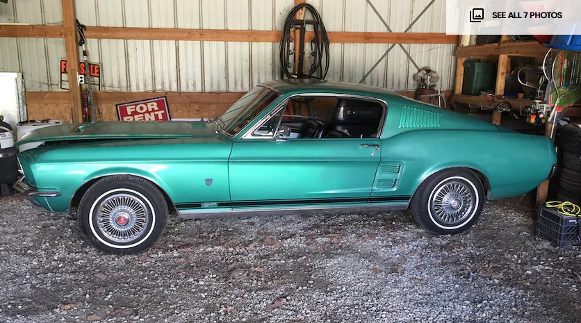 Loveland Green 1967 Ford Mustang
