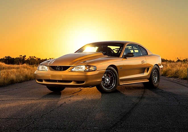 Aztec Gold 1997 Ford Mustang