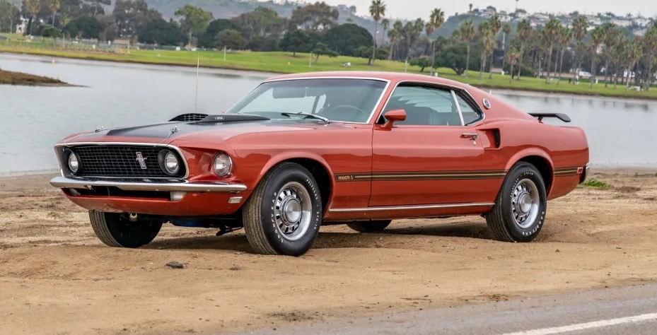 Candy Apple Red 1970 Ford Mustang