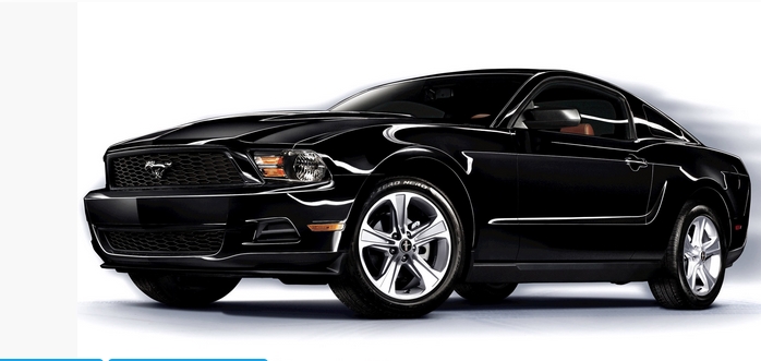 Black 2009 Ford Mustang