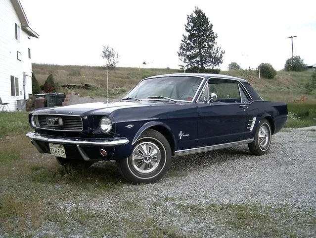 Arcadian Blue 1967 Ford Mustang