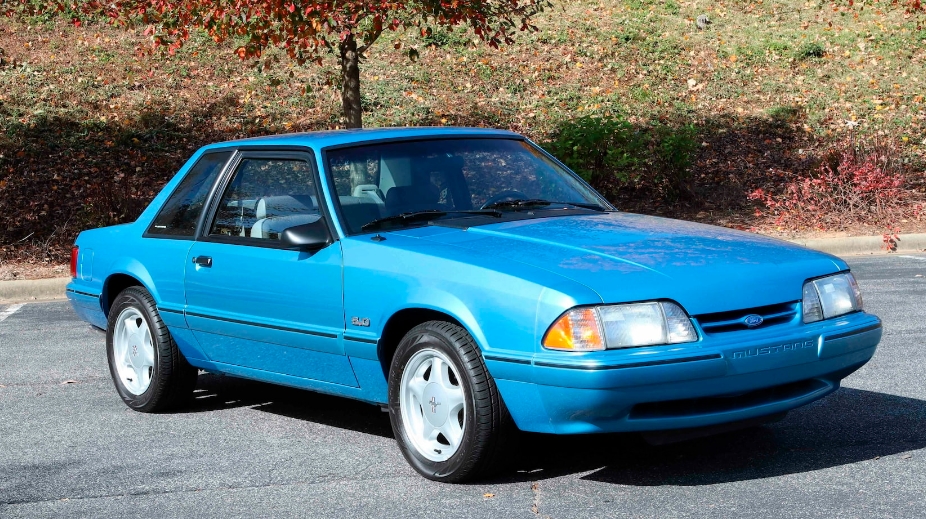 Bimini Blue 1991 Ford Mustang