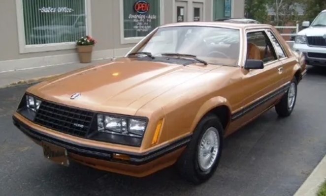 Chamois Glow 1980 Ford Mustang