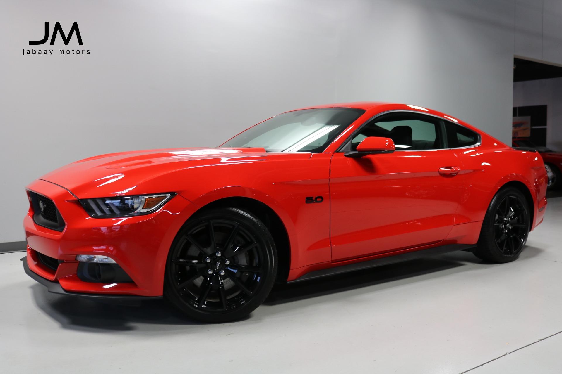 Race Red Ford Mustang