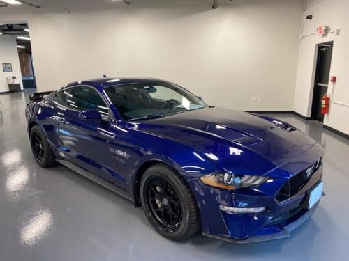 Kona Blue 2020 Ford Mustang