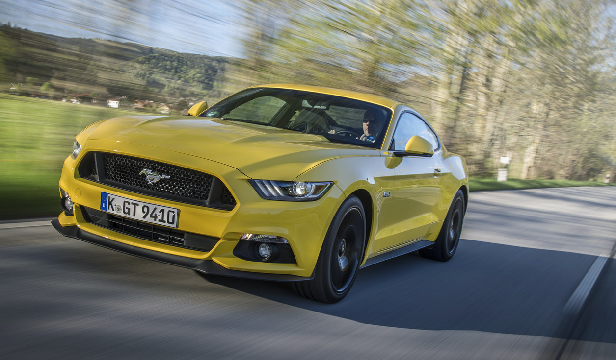 Yellow Mustang Colors