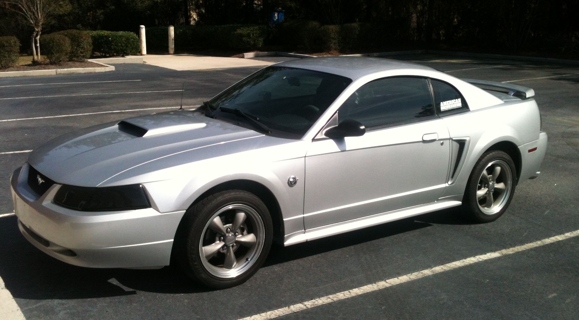 Silver 2004 Ford Mustang