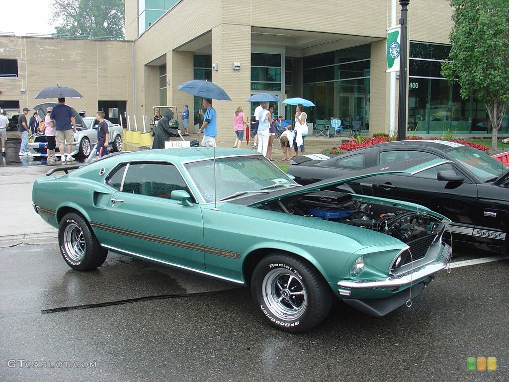 Silver Jade 1970 Ford Mustang