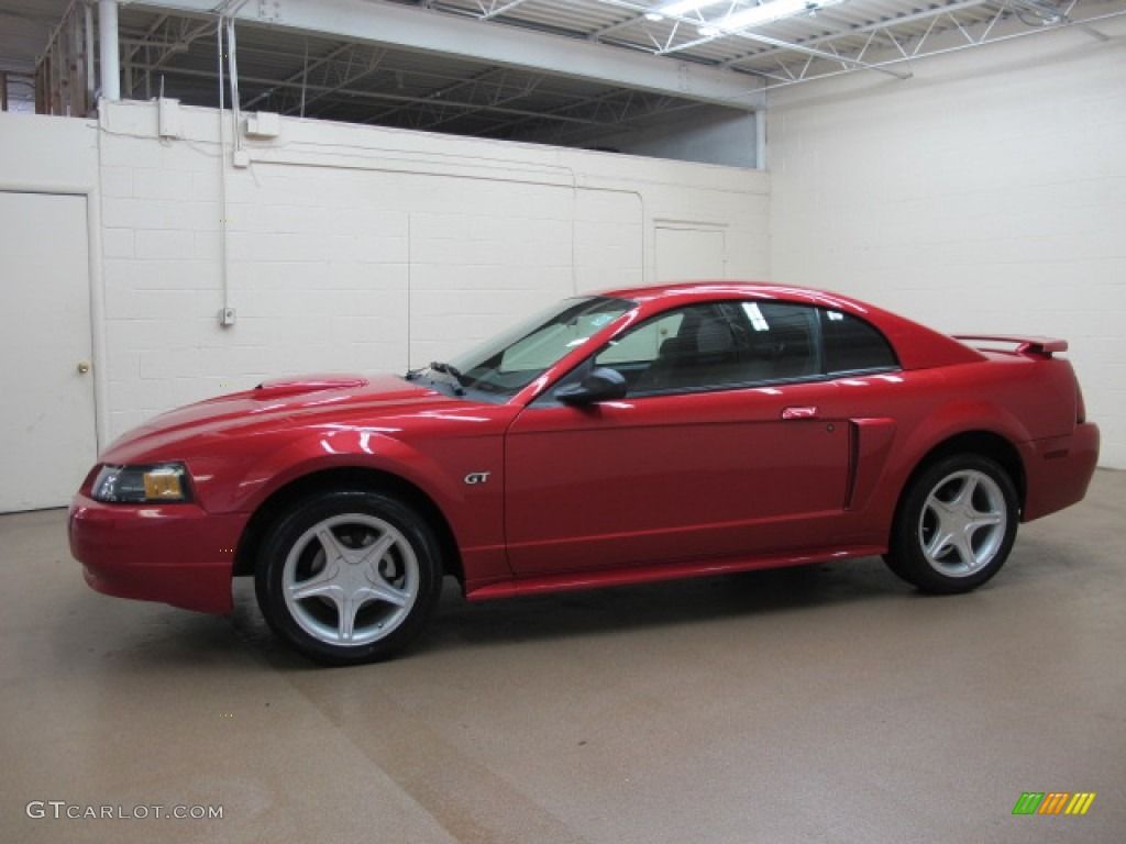 Laser Red 2002 Ford Mustang