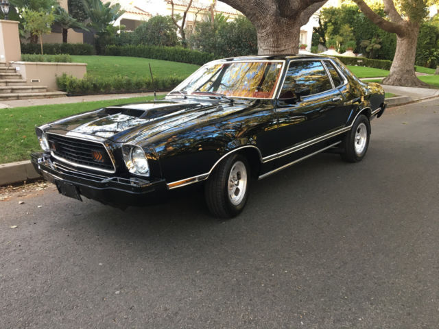 Black 1976 Ford Mustang