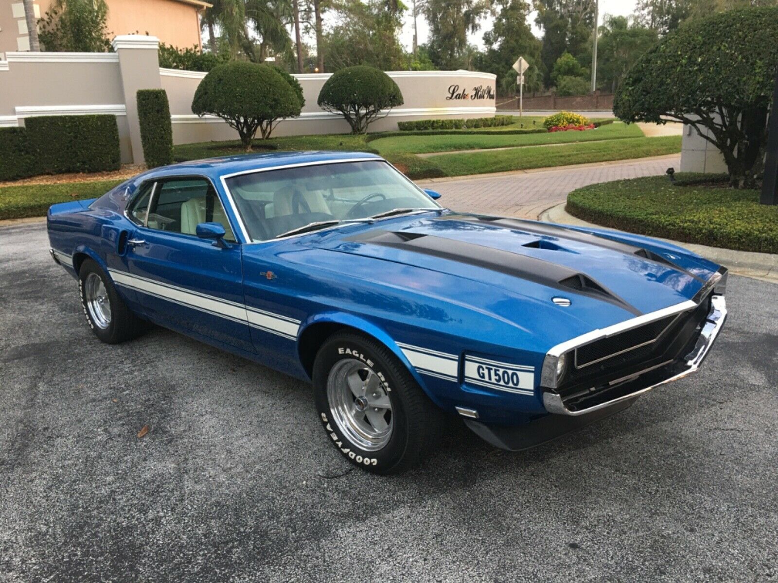 Acapulco Blue 1970 Ford Mustang