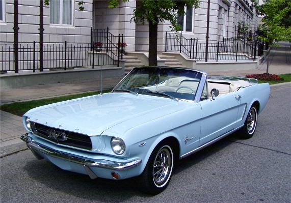 Silver Smoke Gray 1964 Ford Mustang