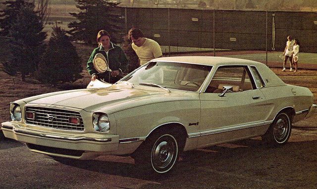Tan Glow 1976 Ford Mustang
