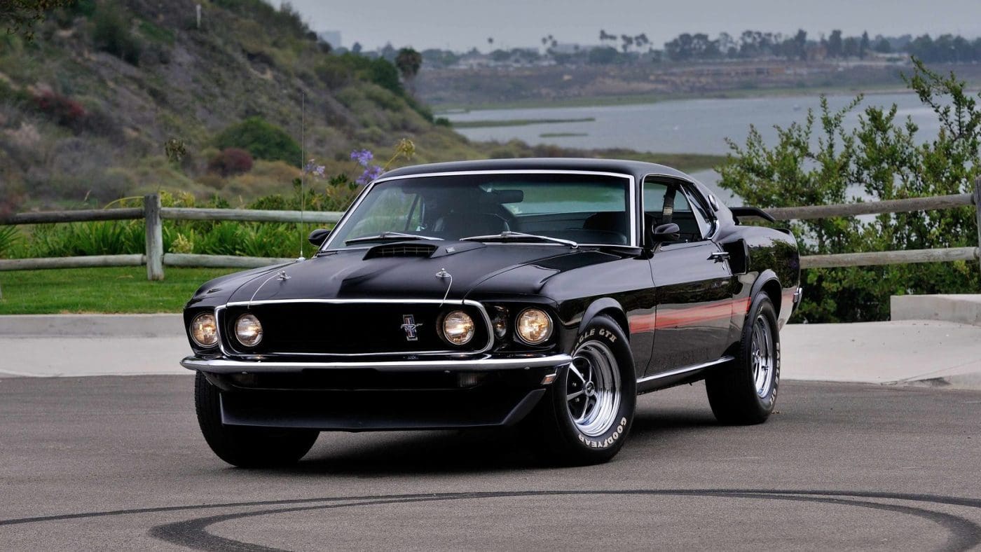 Raven Black 1969 Ford Mustang