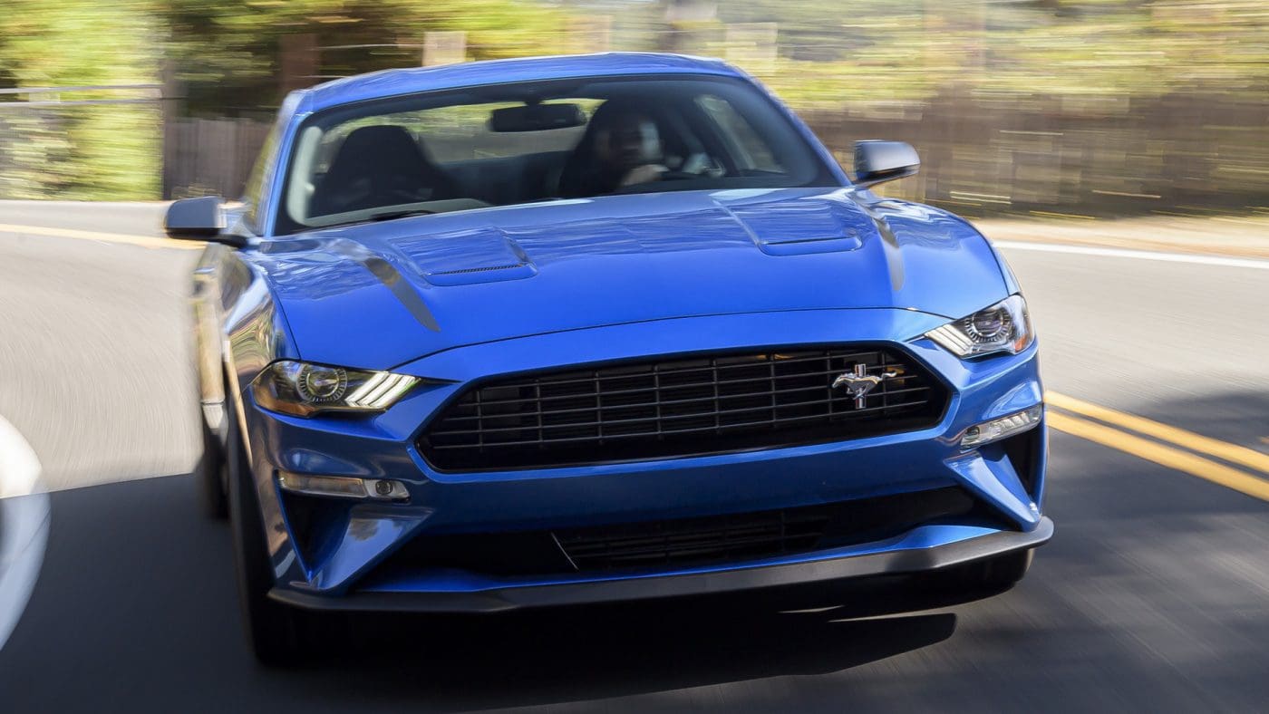 Kona Blue 2020 Ford Mustang