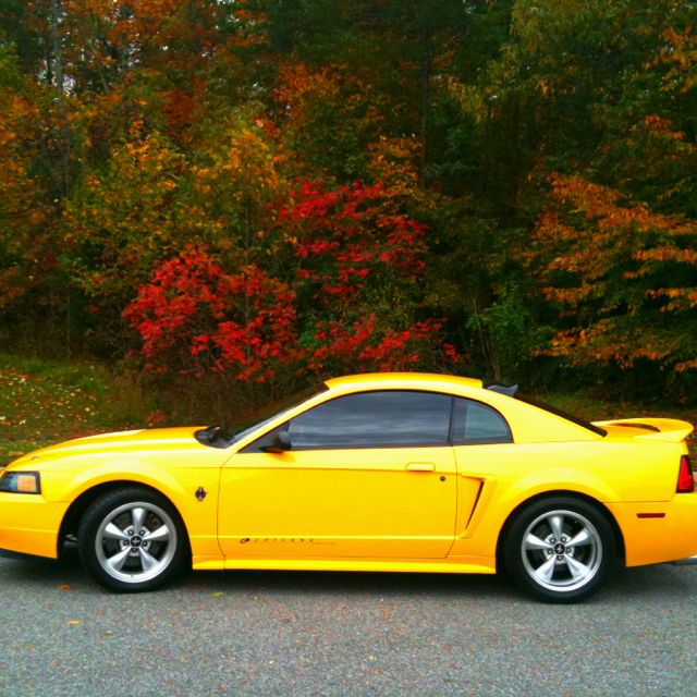Chrome Yellow 1999 Ford Mustang