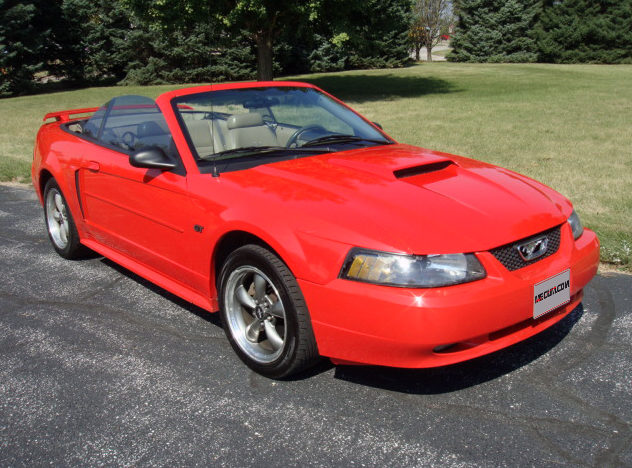 Performance Red 2001 Ford Mustang
