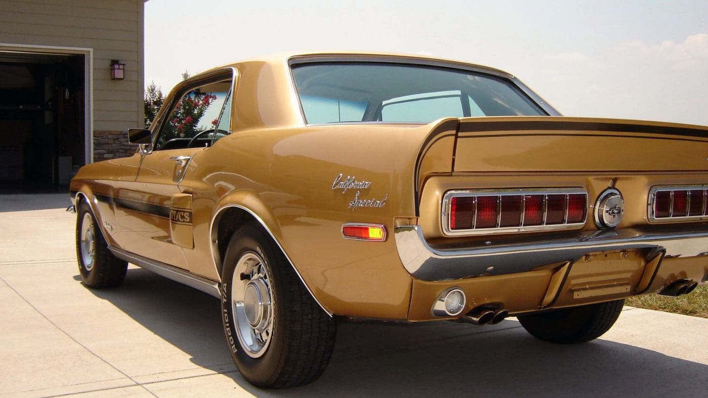 Special Gold 1968 Ford Mustang