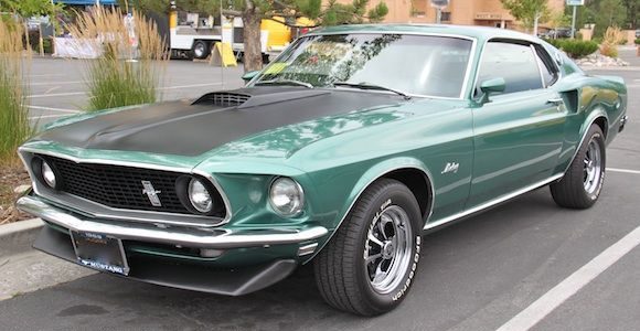 Forest Green 1969 Ford Mustang