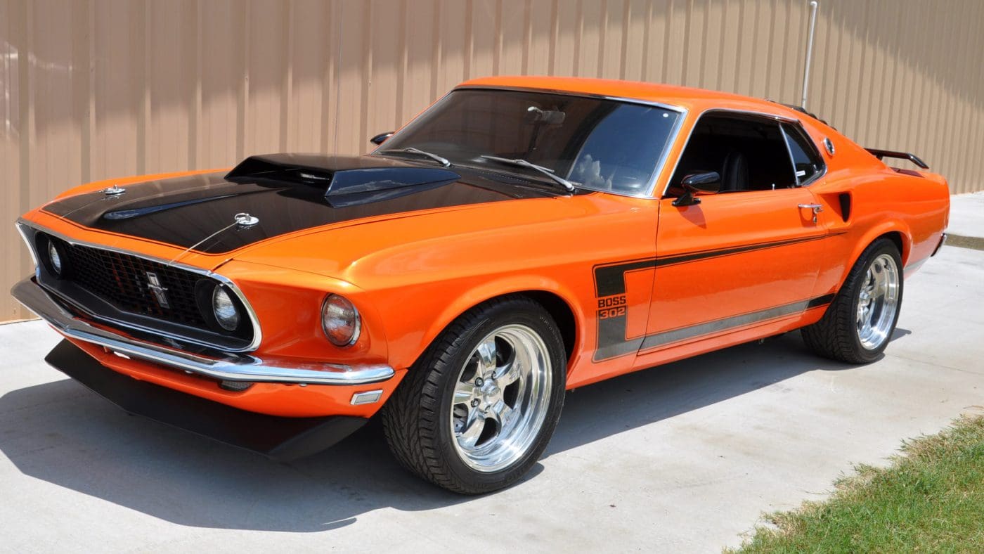 Grabber Orange 1969 Ford Mustang